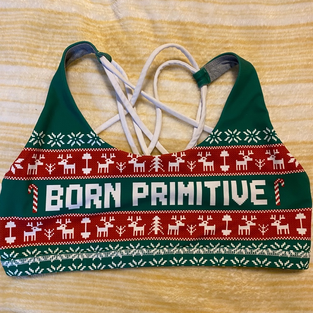 Size Large Born Primitive sports bra